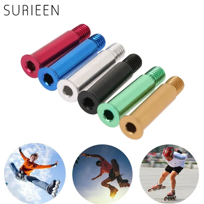 Surieen 8pcs 8 mm * 34 mm Vis de patinage à vitesse inline