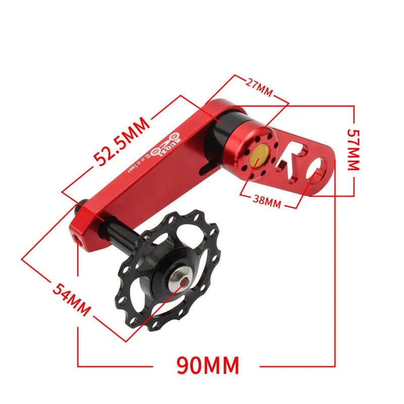 Guide de chaîne à vitesses à vitesse unique de la chaîne de vélo Muqzi pour le vélo de pliage empêche la chaîne de tomber