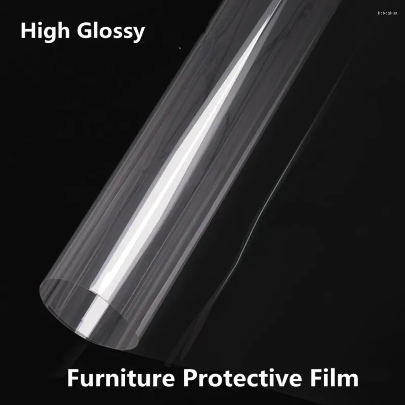 Window Stickers HOHOFILM 152cmx50cm 8MIL Furniture Table Protective Film Scratch Proof Kitchen Sticker High Quality Removable