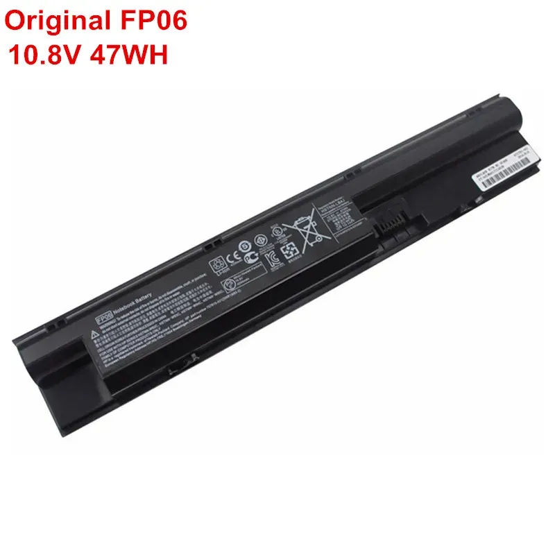 Batteries Genuine New FP06 Laptop Battery for HP ProBook 440 445 450 455 470 G0 708458001 70845700 HSTNNIB4J HSTNNLB4K 10.8V 47WH