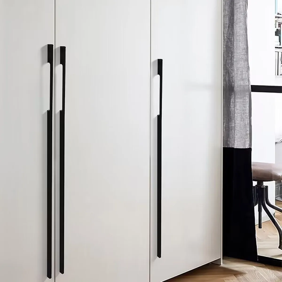Black Aluminum Handles Drawer Cabinet Hardware 1000mm for Wardrobe Doors  and Windows from Dhgate Other Building Supplies - price 22.6