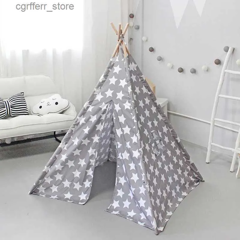 Toys tentes pour enfants Tent Tent Indian Game House Parent Childing Family Toy Princess House Indoor Tent House House House Kids joue des tentes en intérieur L410