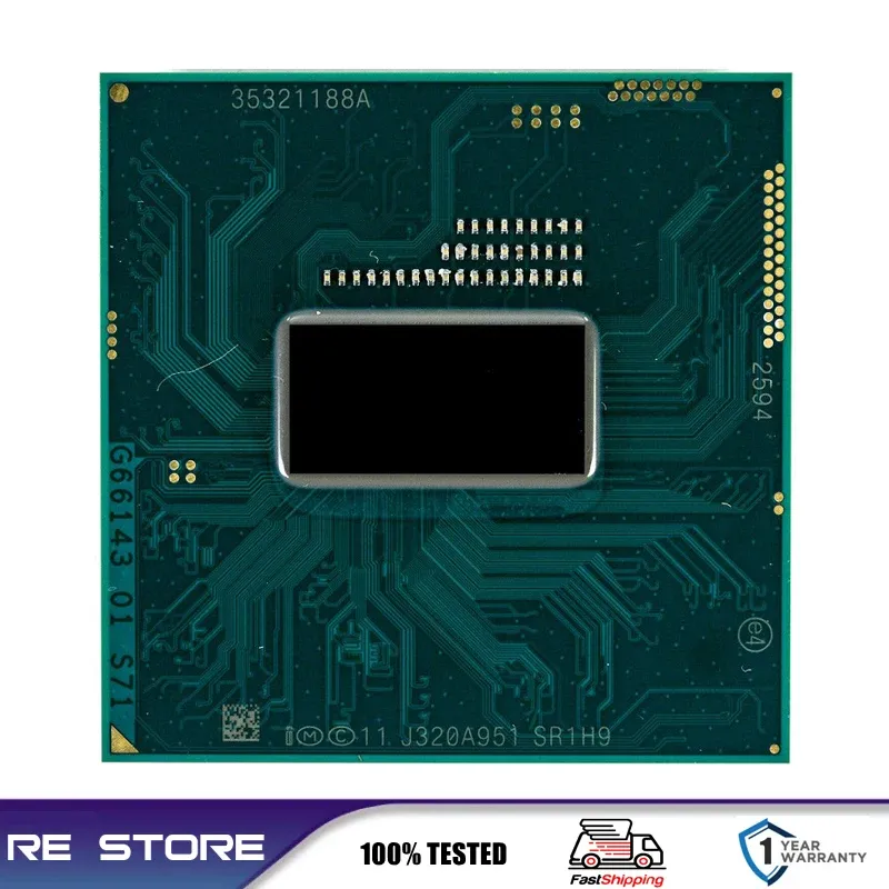 Processor gebruikte Core i54300m 2.6 GHz Laptop CPU Notebook Processor 3MB Cache Socket PGA946 SR1H9 I5 4300M