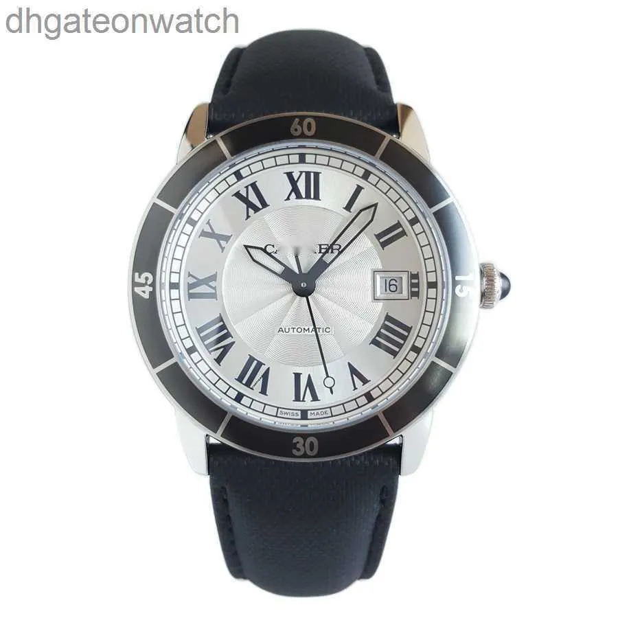 Luxury Fine 1to1 Designer Watch Carter Watch MENS London Serie da solista Data automatica Meccanica Orologio cronografo di moda classica