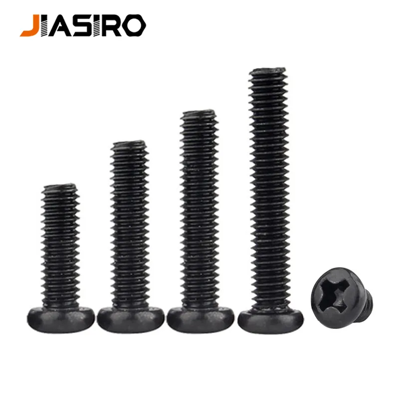 thumbnail image 2 of Black Phillips Flat Head Self-Tapping Screws Assortment (M1.2, M1.4, M1.7, M2) – Metric 2 of 4