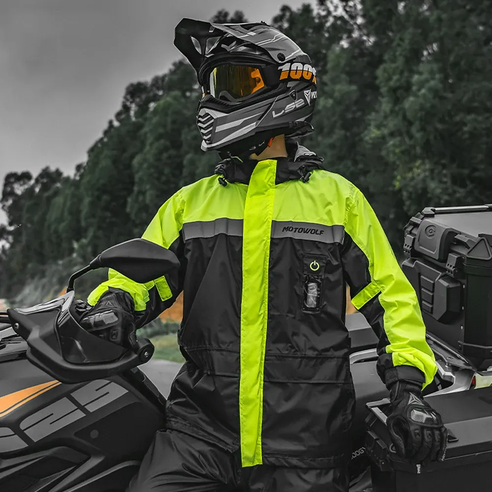 Rain Suit Motorcycle Waterproof Gear The Best Motorcycle Rain Gear