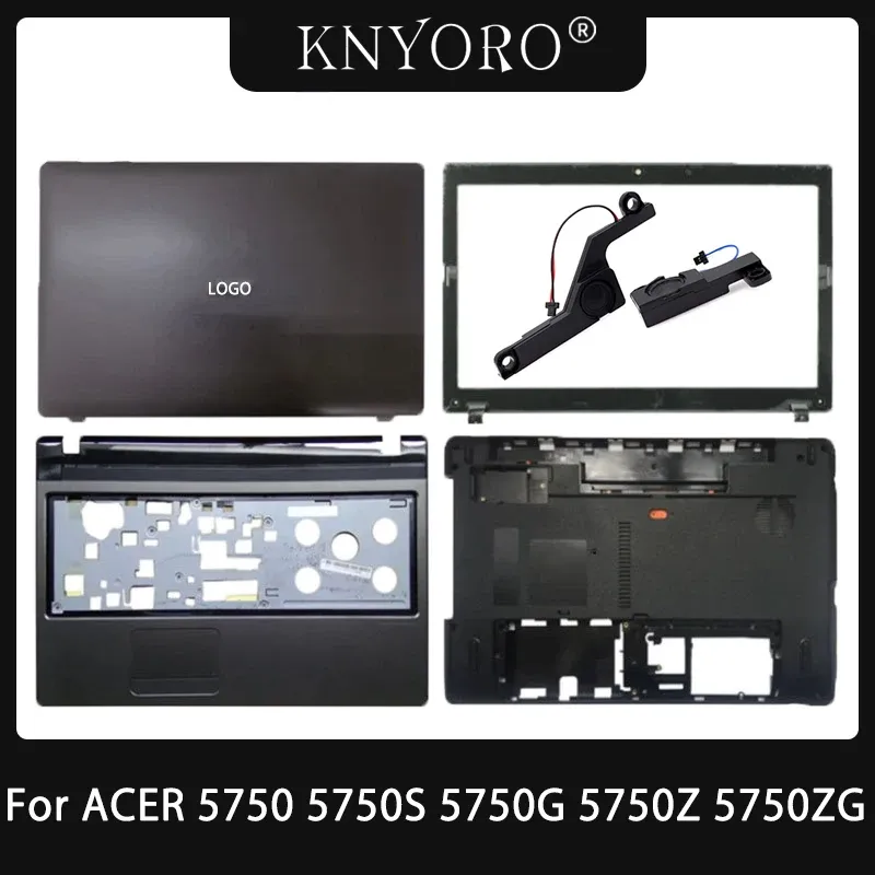Ramar för Acer Aspire 5750 5750S 5750G 5750Z 5750ZG P5WE0 LAPTOP LCD Back Cover/Front Bezel/Bottom Case Screen Top Cover Frame Högtalare