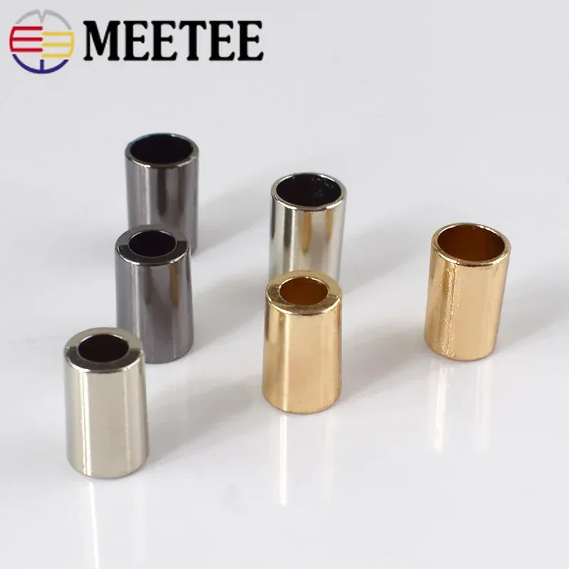 50pcs Meete Metal Bell Bellle Stopper Cord Ends Bloqueio Capra