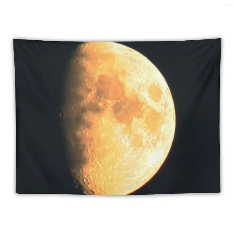 Tapestries Big Old Moon Tapestry Art Mural Decoration Aesthetic Slaapkamer