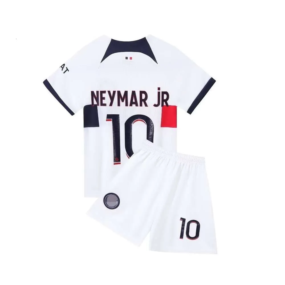 Koszulki piłkarskie 23-24 Bar l Away White Neymar Jersey Rozmiar 10 Dzieci 14-30