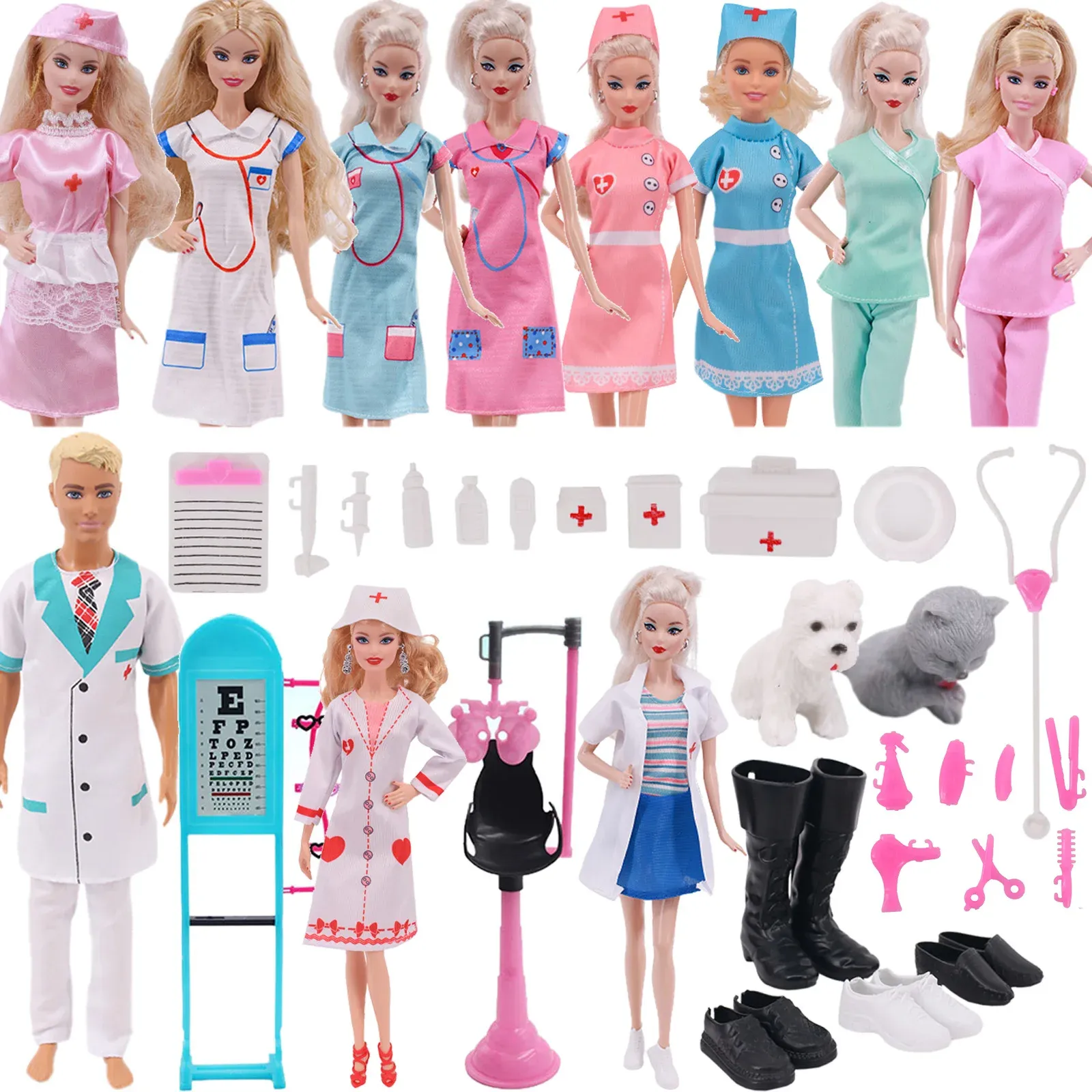 Barbie doctor costume sale