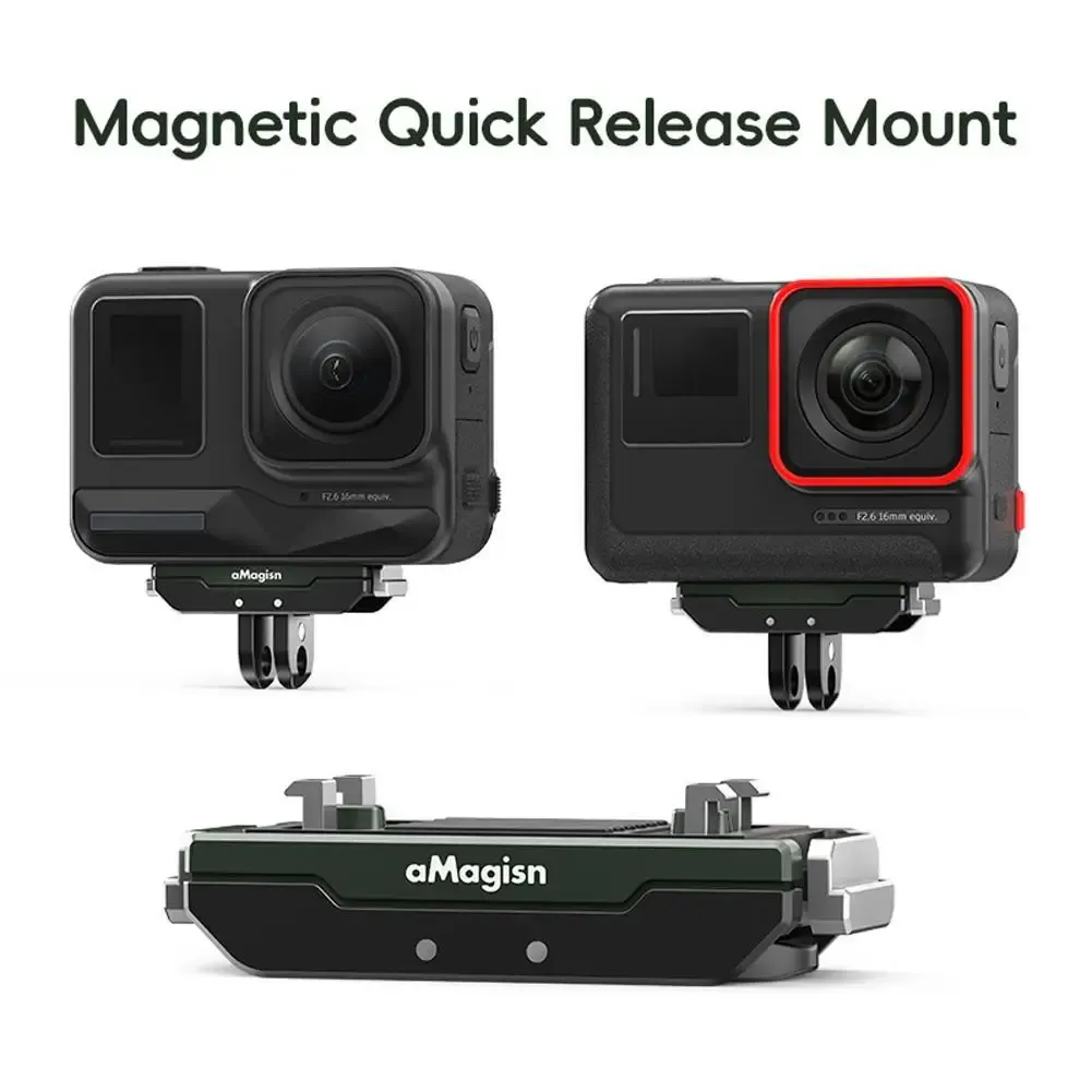 Аксессуары магнитное крепление быстрого выпуска для Insta360 Ace Pro Magnetic Adapter Base Camera Camera Frame для аксессуаров Insta360 ACE