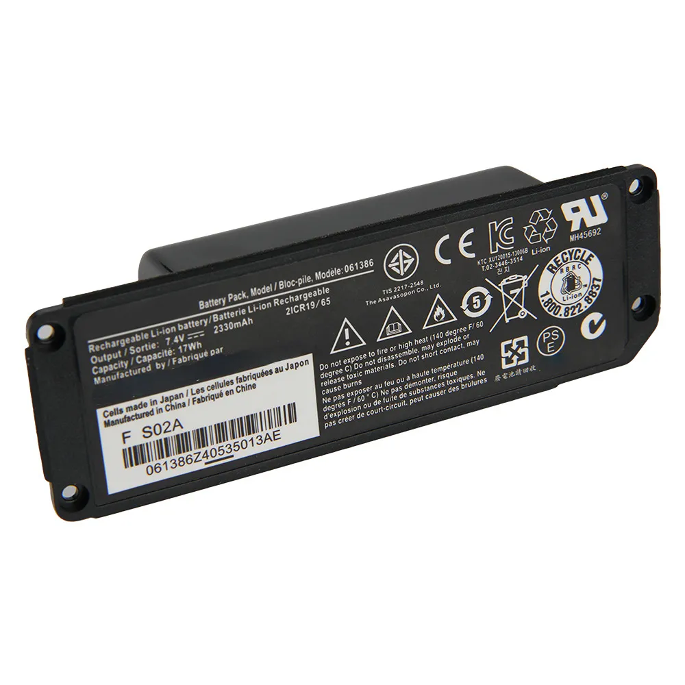Batterie de remplacement 061384 063404 063287 061386 061385 pour Bose SoundLink Mini I Bluetooth Enceinte Batterie 2330mAh