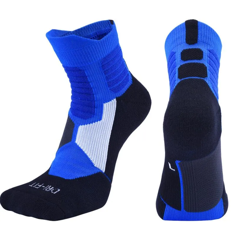 Serviette à serviette absorbant les chaussettes de baseball de basket-ball de basket-ball garçons pour adolescents chaussettes de randonnée extérieures