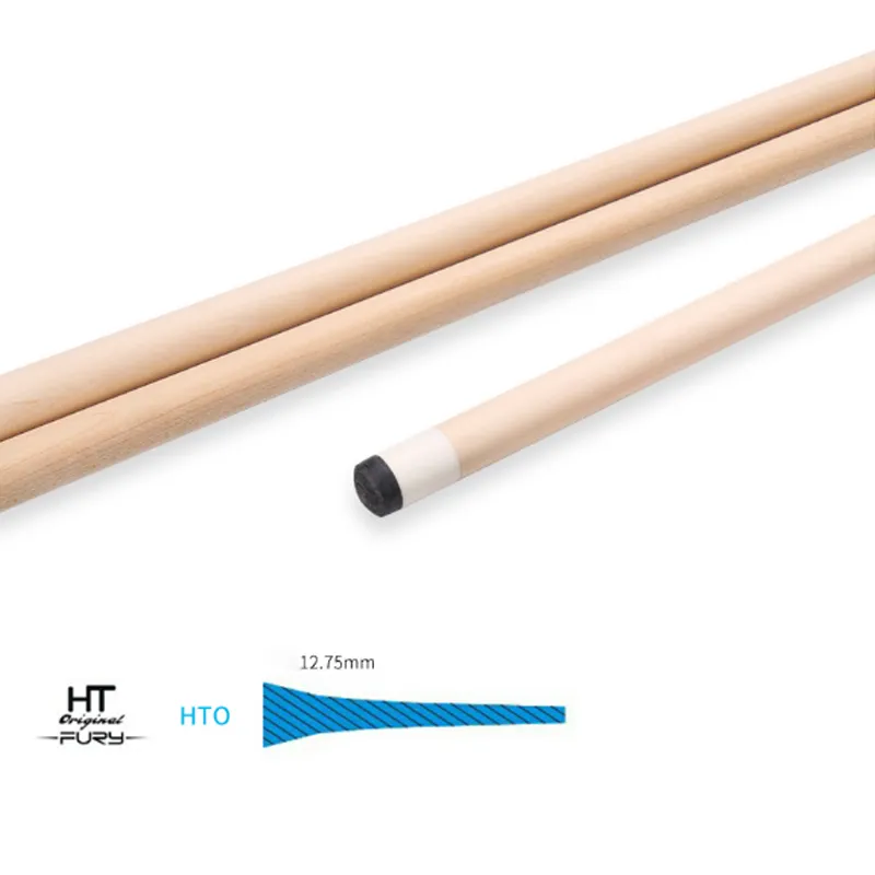 Premium Billiard Cue Stick Set - Hard Maple Shaft, 12.75mm Tip, 4