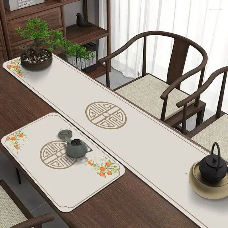 Taça de mesa Mantel Mesa Cozinha retangular e cadeiras Decorações de festa 18LVLHPD01