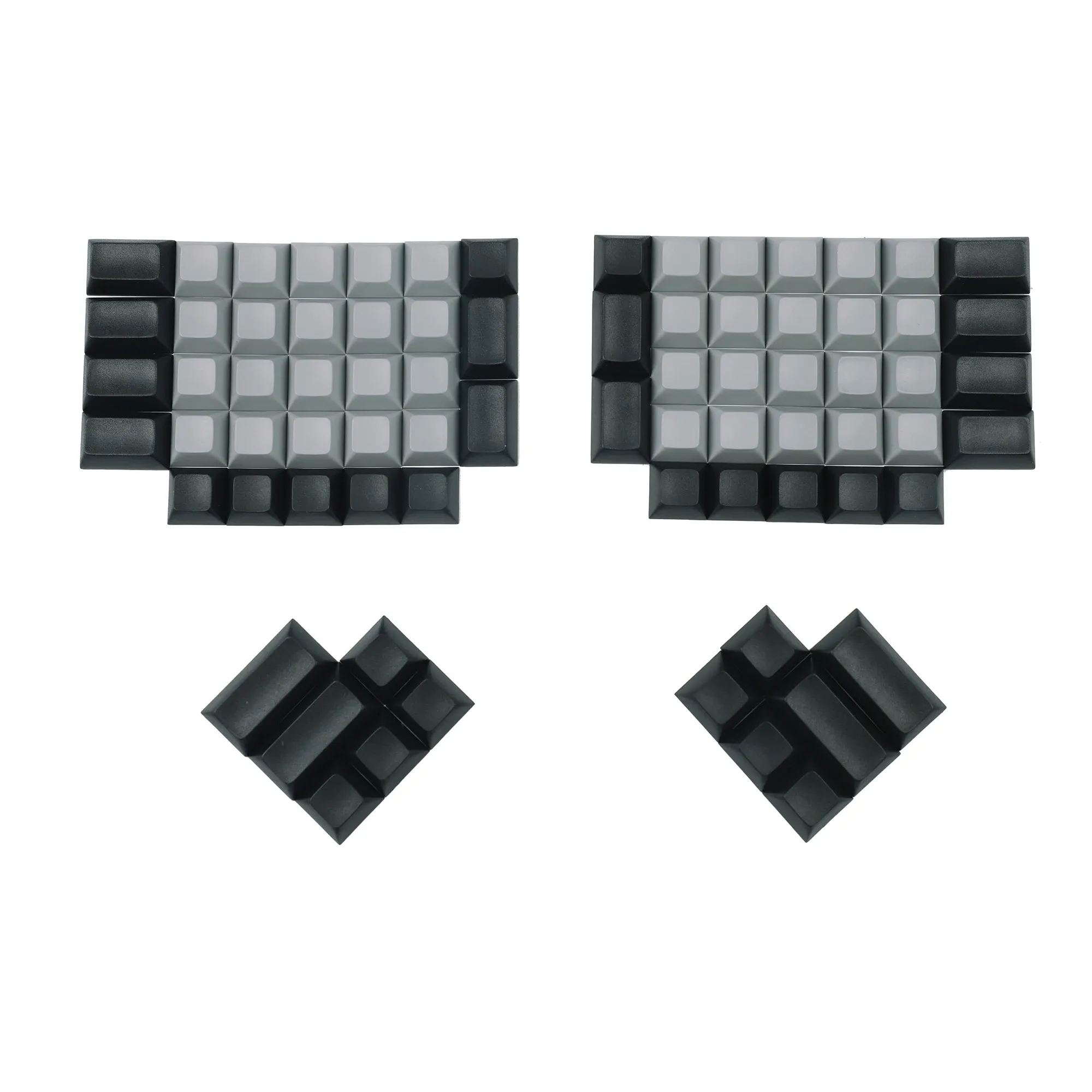 Accessories YMDK DSA Profile PBT Blank Keycap Set For Ergo Ergodox Planck Preonic Lily 58 Keyboard