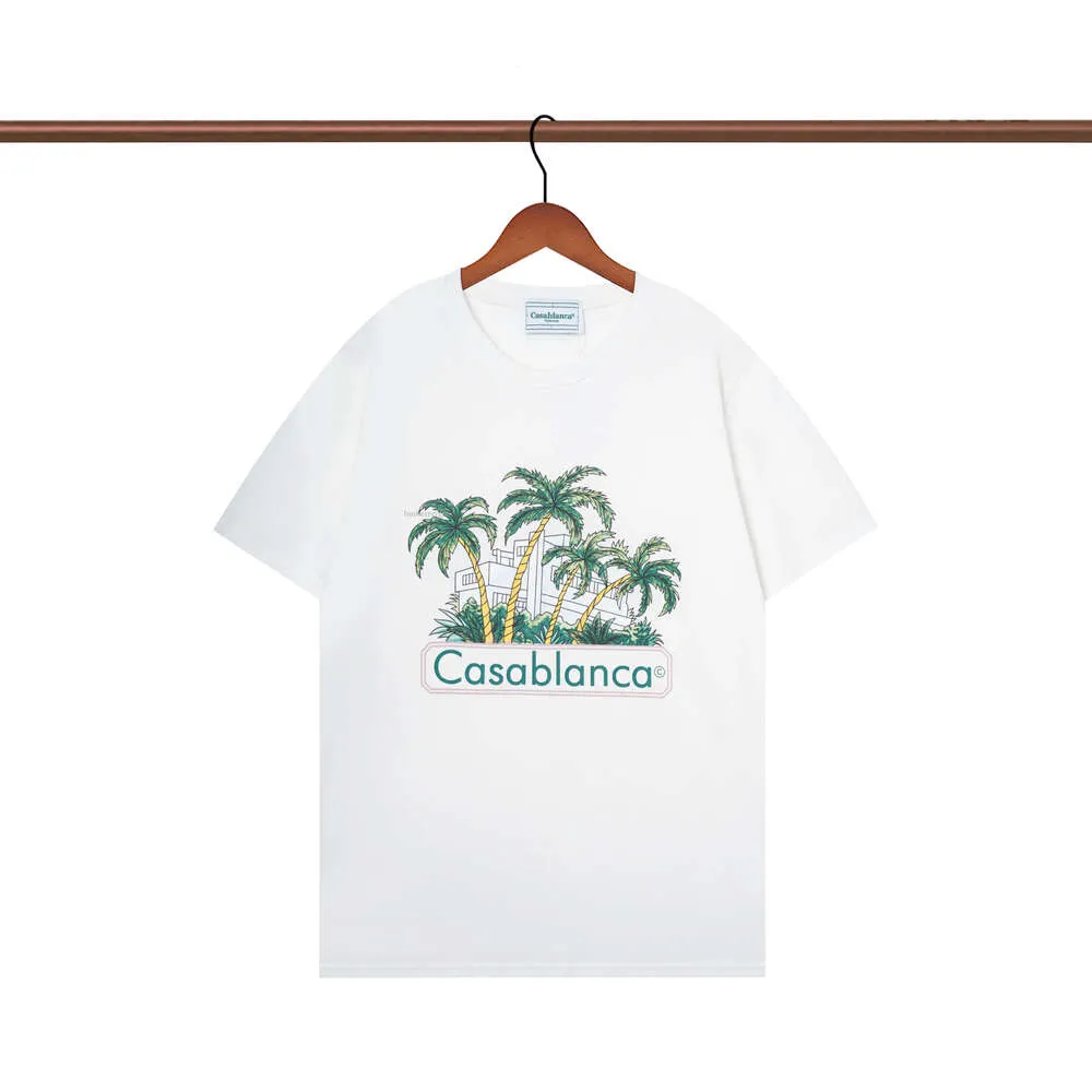 CASABLANCO Camiseta Mens Tiradora Diseñadora Ropa de marca de algodón Diseño de tendencias europeas Camisetas Impresora Summer manga corta talla S-2xl