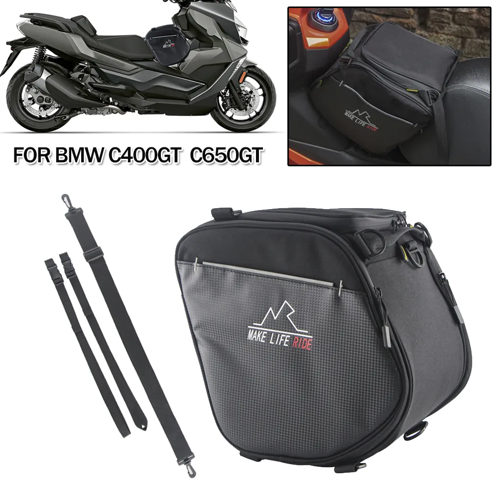 Waterproof Scooter Pedal Bag For BMW C400GT C650GT For TMAX 530 560 2020 Outdoor Toolbag Shoulder Bags For PCX XADV 750 Maxsym