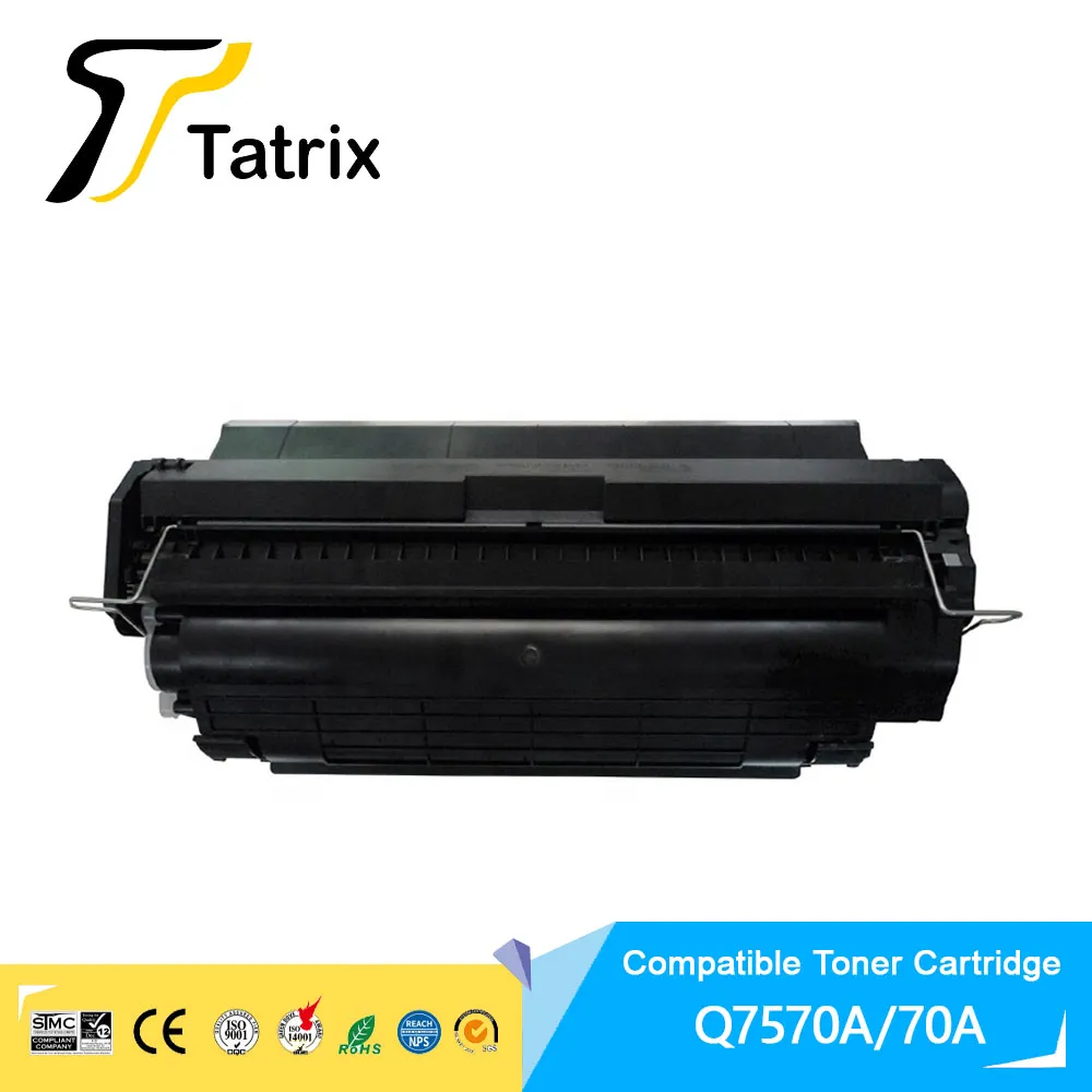 TATRIX Q7570A 70A CARTURCA LASER LASER BLACO PREMIUM HP70A per HP Laserjet M5025 MFP/ M5035 MF/ M5035X MFP LBP 8610