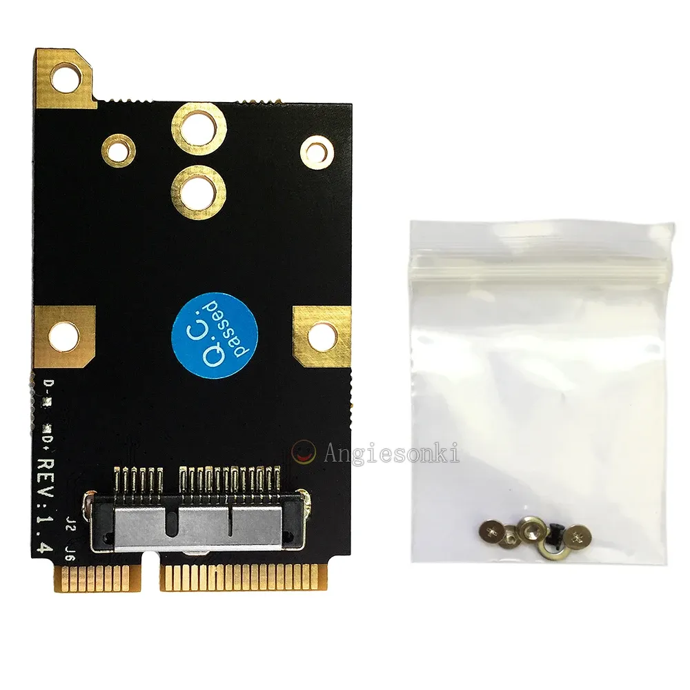 Karty 52 PIN Mini PCIE Transformuje Kartę Wi -Fi dla BCM94360CD/BCM94331CD/BCM94360CS2/BCM94360CSAX LAPTOP Network Network Laptop Network