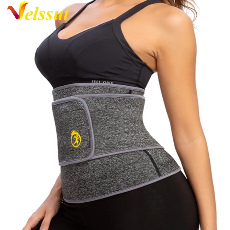 Velssut Kobiety gorący neopren talia Trainer Pasek Body Shaper Schower