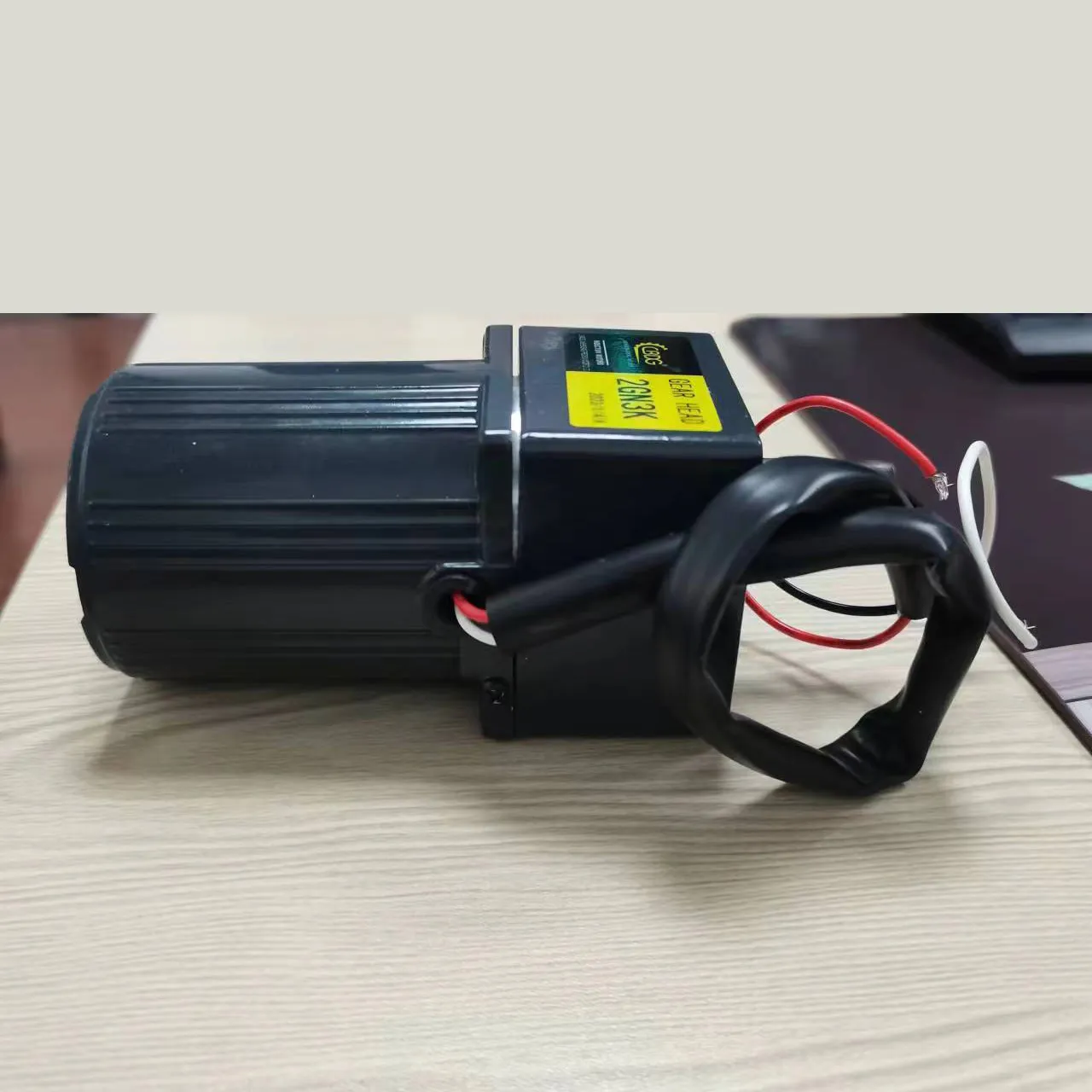 6W 220V AC Gear Fixed Speed Electric Motor Reducer 2IK6GN-C With Single Phase Asynchronous High Torque Deceleration