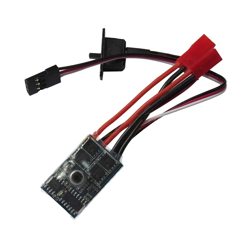 Contrôleur De Vitesse Double Voie Brossé ESC 15A X2 – Mixte Pour Voiture RC, Bateau, Tank Pièce RC Pas Cher