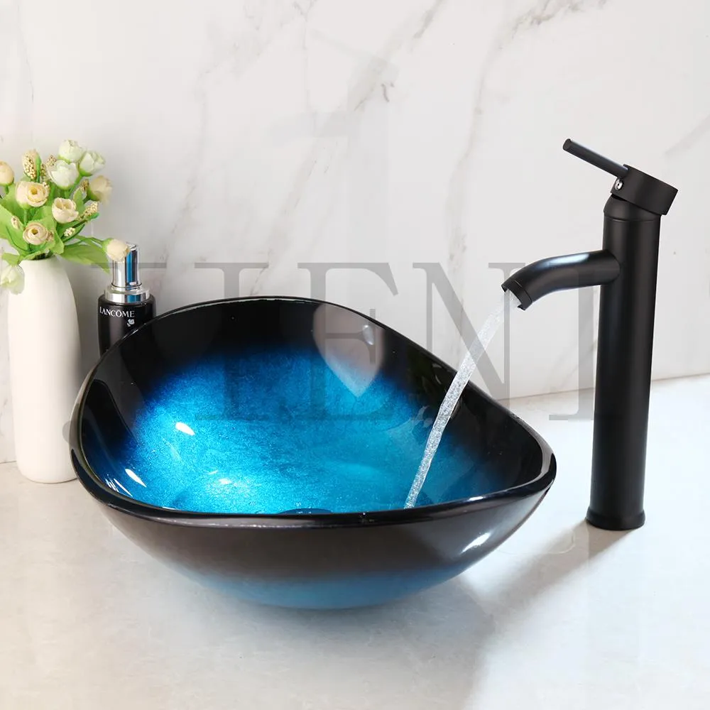 Washly Oval Bathroom Vessel Sink Ceramics Deck Mounted