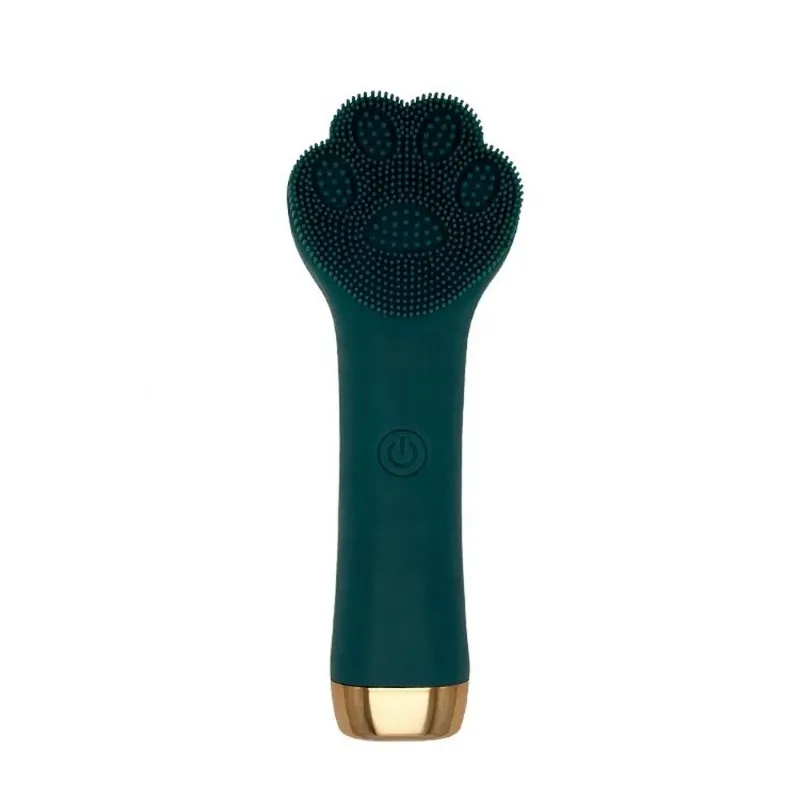 Electric Facial Silicone Nettoying Brush Cat Cat PAW VIBLATION MASSAGE MAVEAUR REPLOVER PORE PORE VACTURE COLLET TOL SAYEN