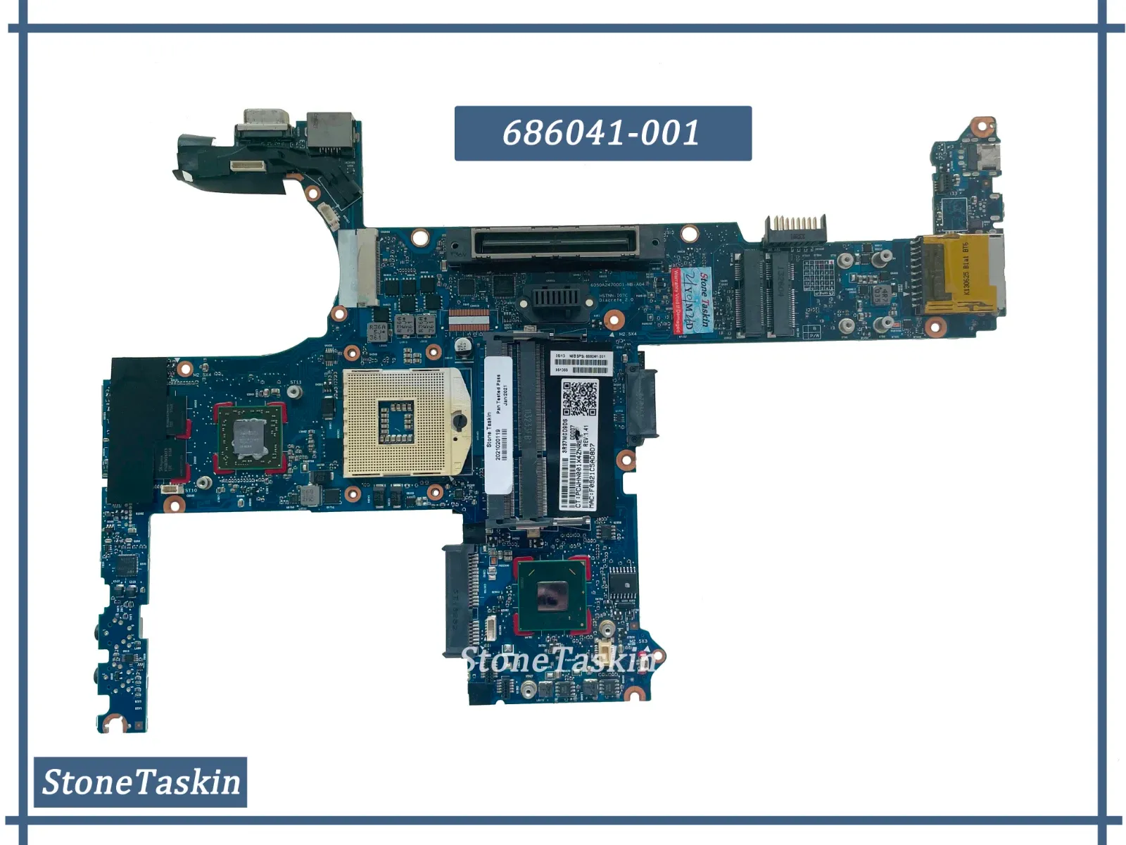 Moderkort Bästa värde FRU 686041001 för HP EliteBook 8470P 6470B 8470W Laptop Motherboard SLJ8A RAM DDR3 HD7570M 1GB 2160833018 100% Test