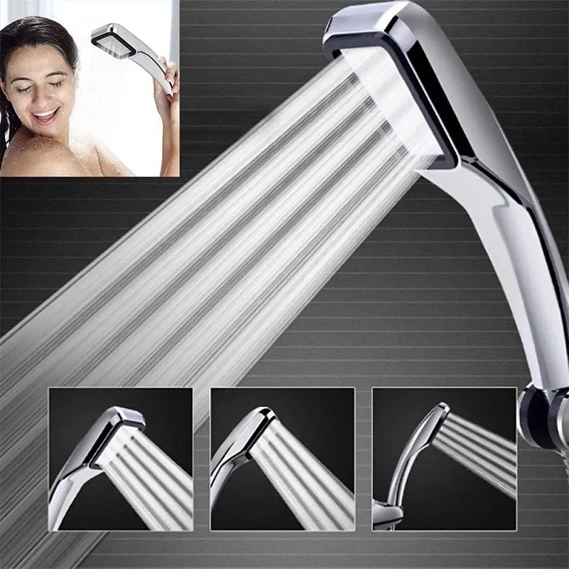 eheh New Style 300 Holes High Pressure Shower Head Water Saving ABS高圧スプレーノズルバスルームアクセサリー