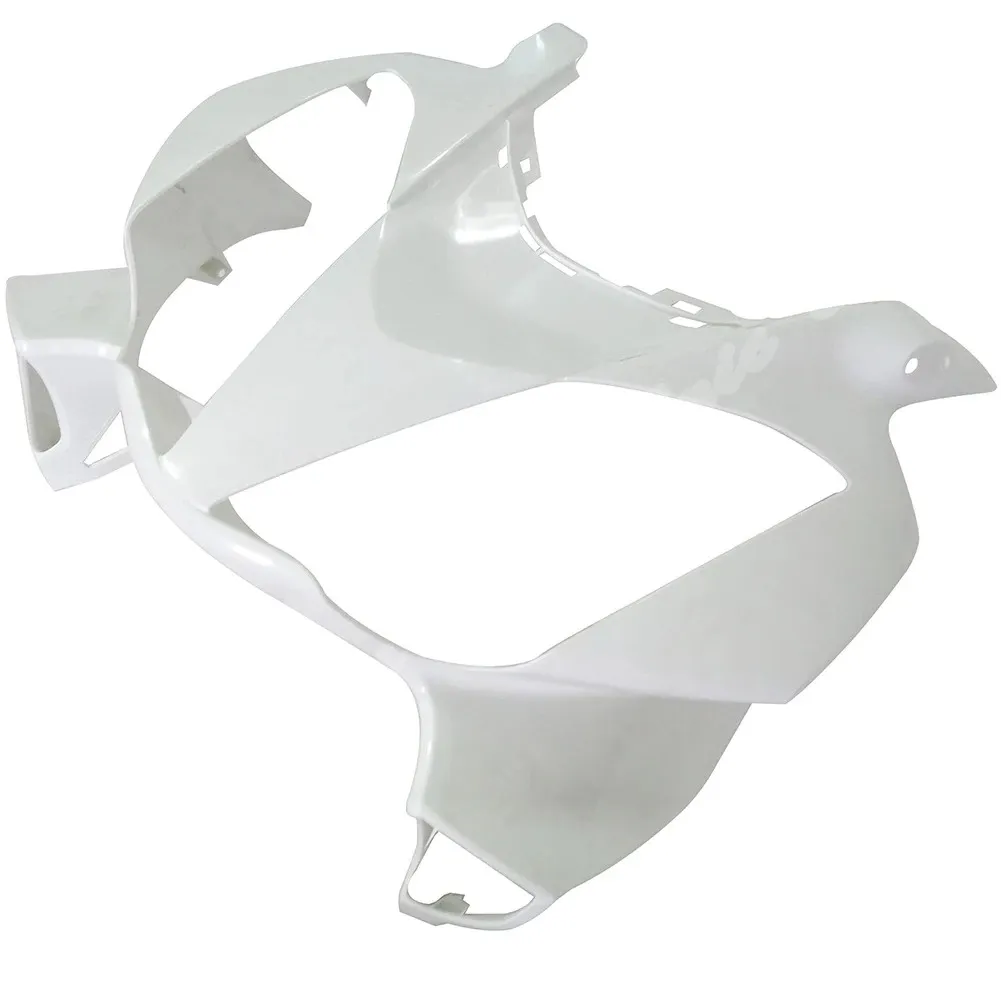 ZXMT Nose Cowl Front Upper Fairing For Honda CBR600 F4i 2004-2007 – Unpainted ABS, Pre-Drilled