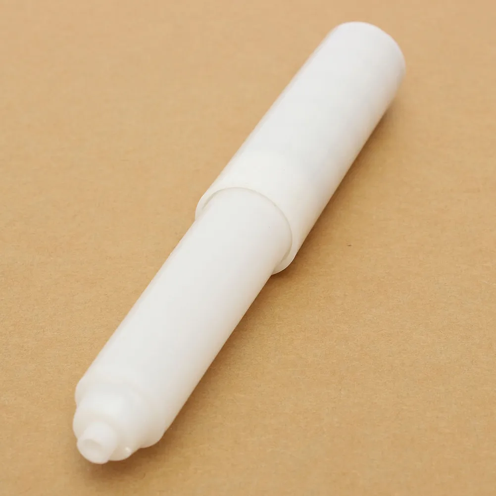 White Plastic Toilet Paper Roll Holder Replacement, Spring Roller ...