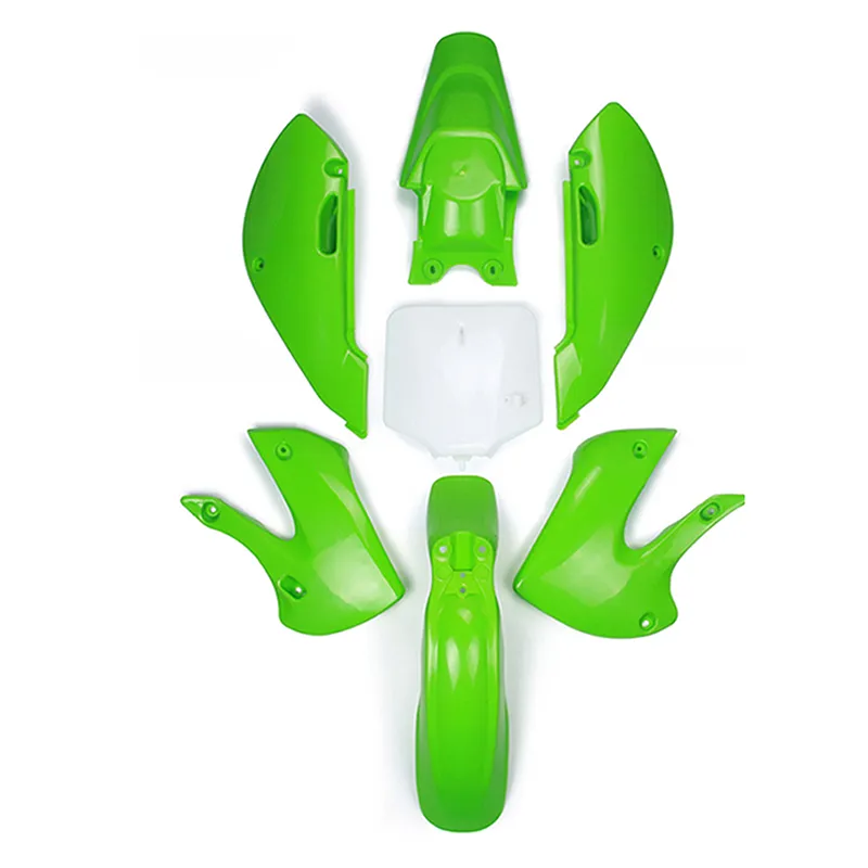 Motorcycle Parts Dirt Bike Plastic Fairing Fender Kit From