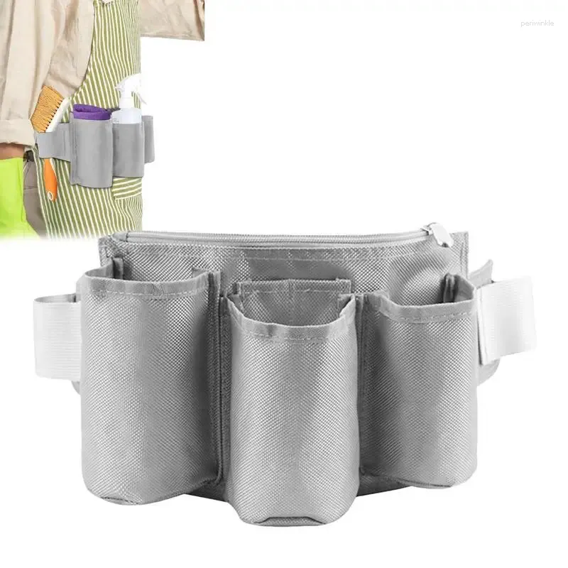 Storage Bags Handyman Tool Belt Apron Gardening Bag Adjustable Waist Utility Multi-Pocket Construction For Plumbing