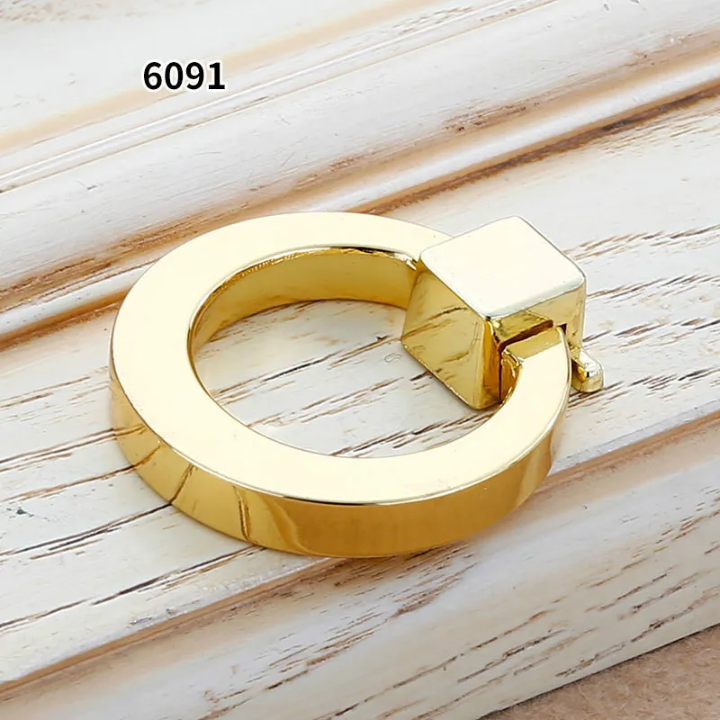 JD Golden American Style Pull Ring Handle Moderne einfache Kleiderschrankschrank -Türknauf -Schubladen Möbel Hardwarezubehör