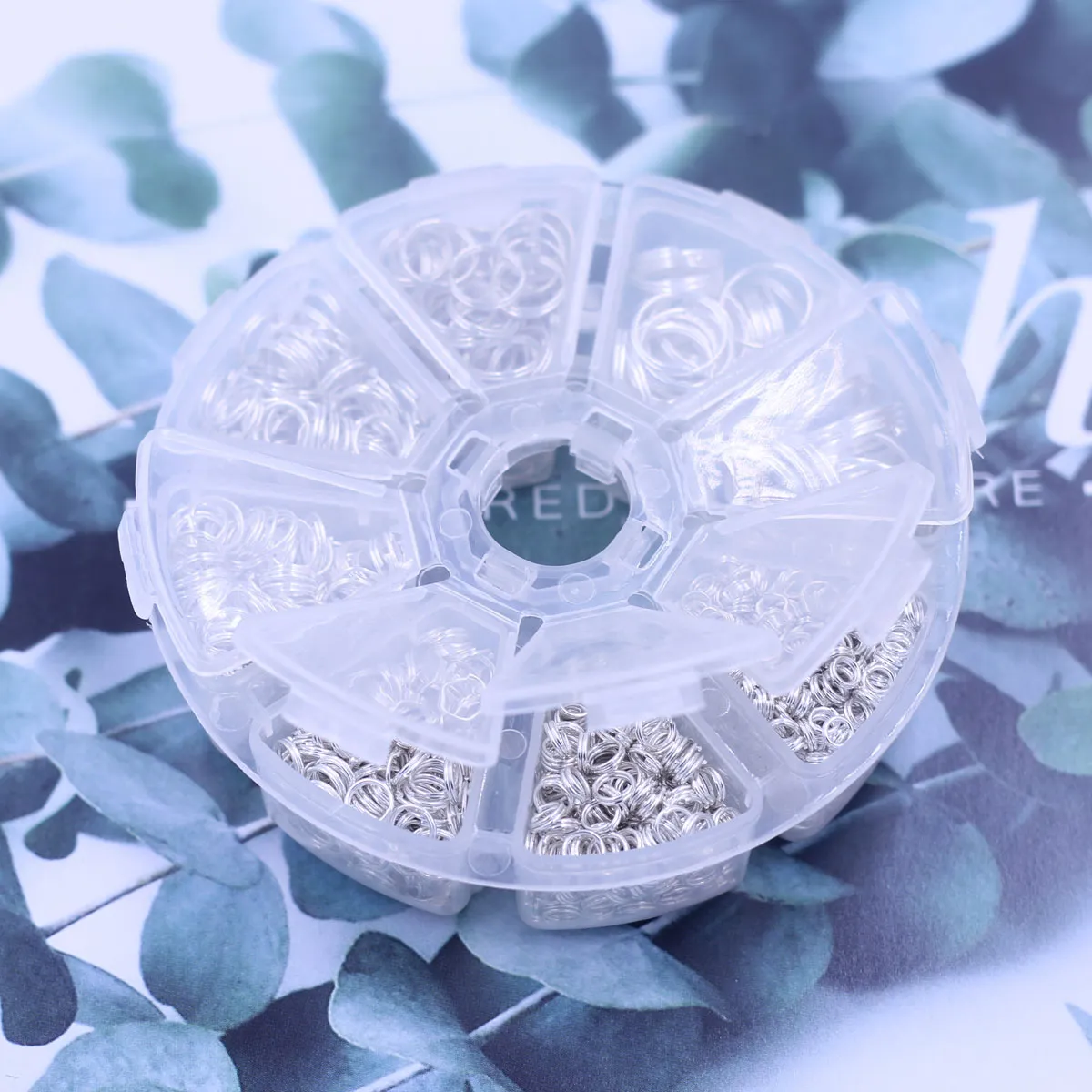 Jewelry Loops Open Jump Rings Kit: Silver Plated Connectors 4 12mm For ...