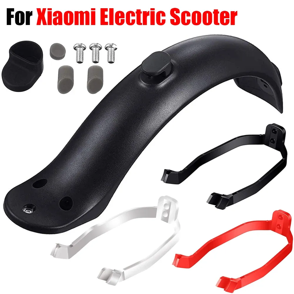 För Xiaomi Scooter Bakre Mudguard Bracket Electric Scooter Mud Fender Guard Skateboard Fenders för Xiaomi M365 Pro -tillbehör