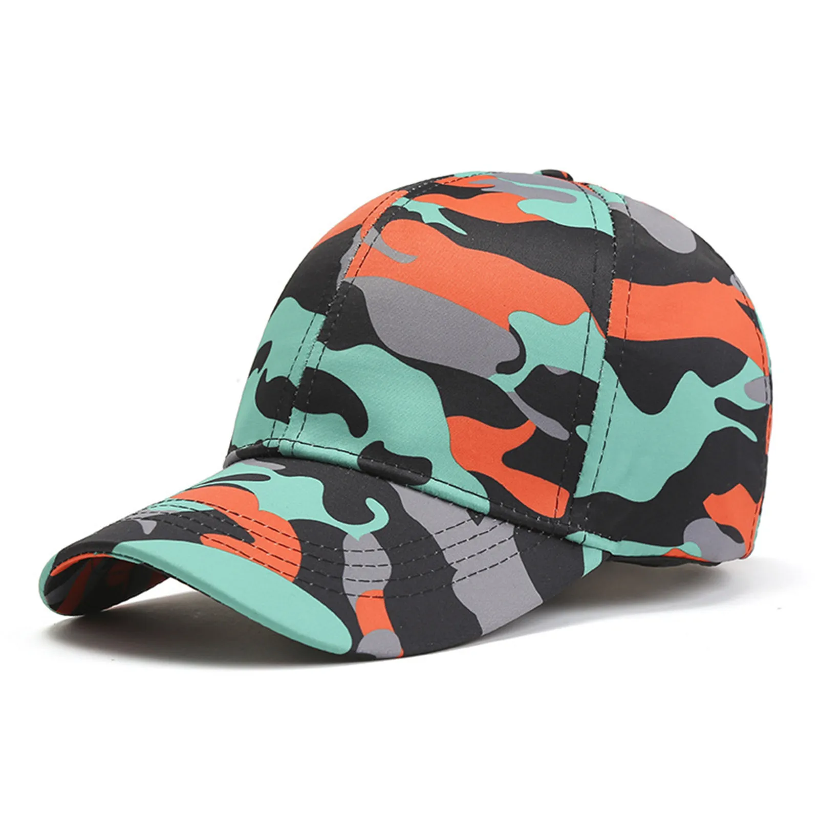 Summer Camo Baseball Cap for Men and Women with Adjustable  display picture 1