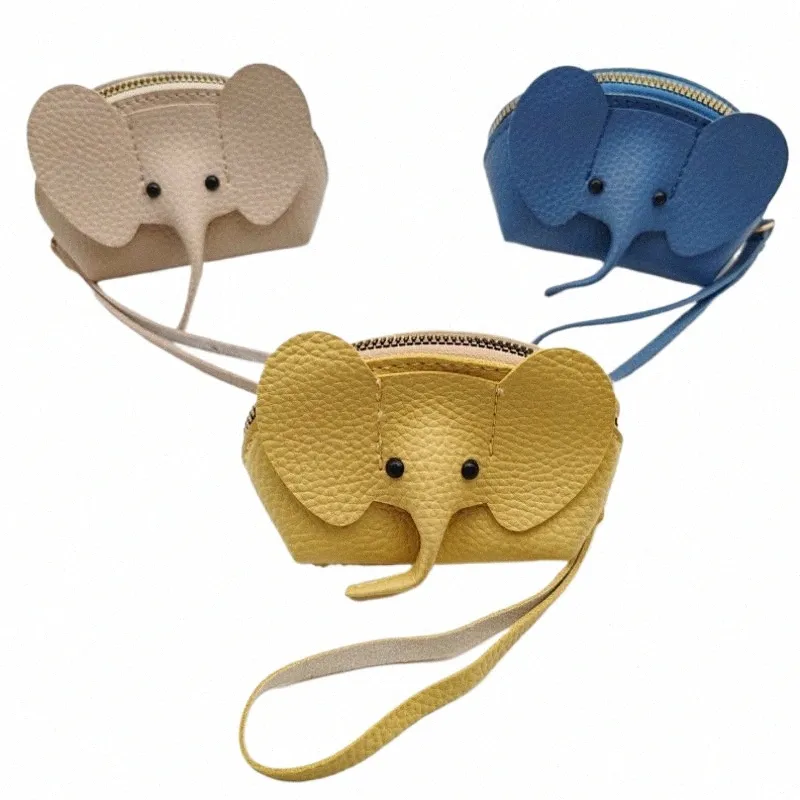 PU PETH ELEPHANT MEY BASSE DONNE DONNA CONTENE CONTENE CON IL TRASSEGGIO MULTIFUCTRIA CASSE CHIAVE CASA CHIAVE Z6XD#