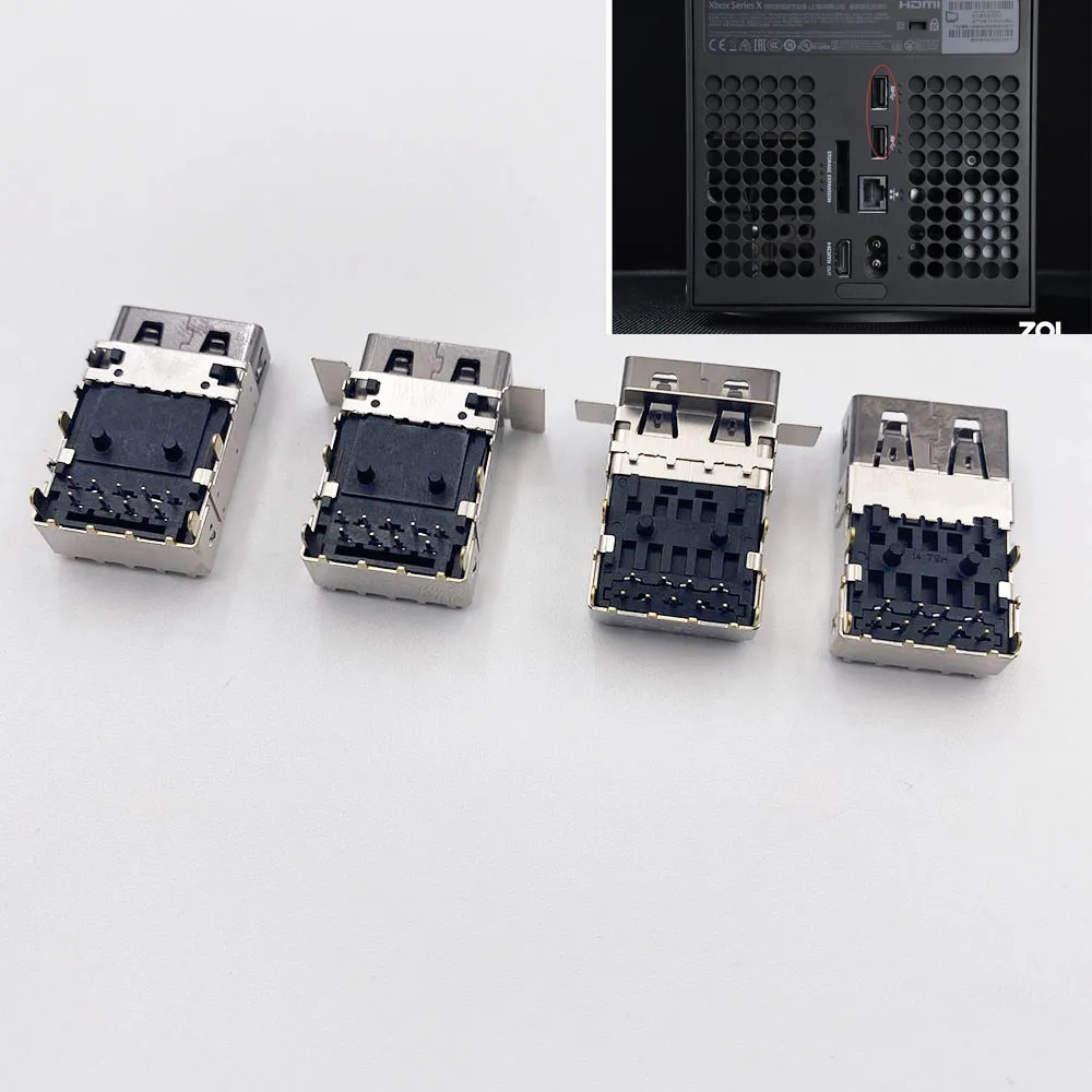 Parte de substituição para o Xbox Series S X Charging Sync USB A Port Socket Repair