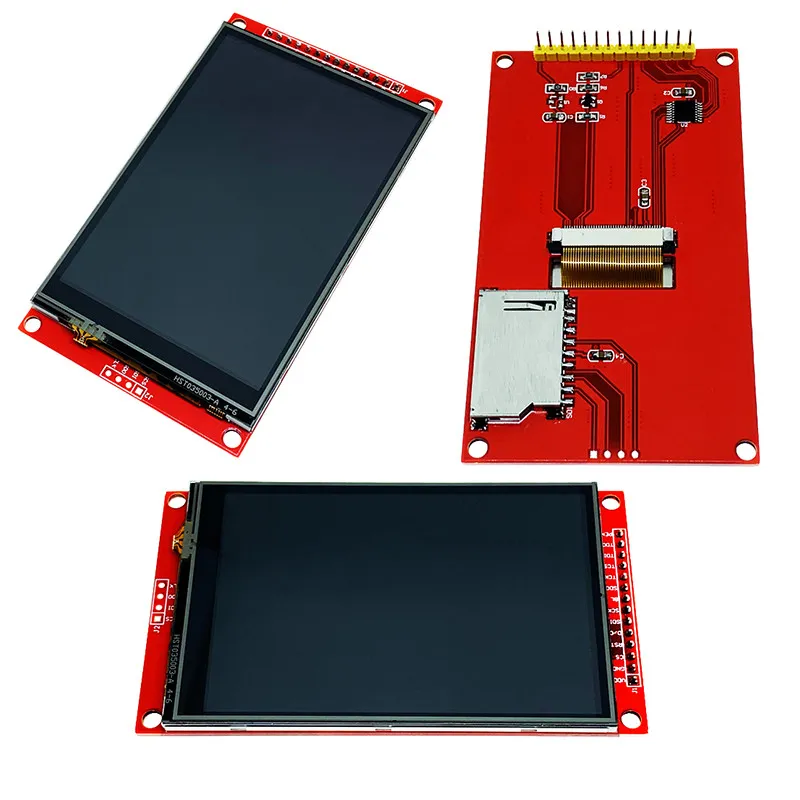 SPI -modul 3,5 tum TFT LCD Färgglad skärm med motstånd Pekpanel ILI9486 ILI9488 Drive IC Controller