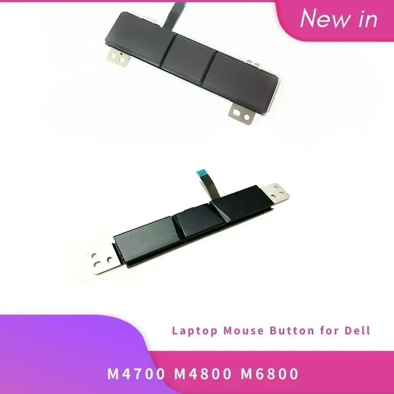 Fall Nytt original för Dell M4700 M4800 M6800 Laptop TouchPad Mouse Button Board Vänster höger Key CNA12126 CNA12127 A12126 A12127