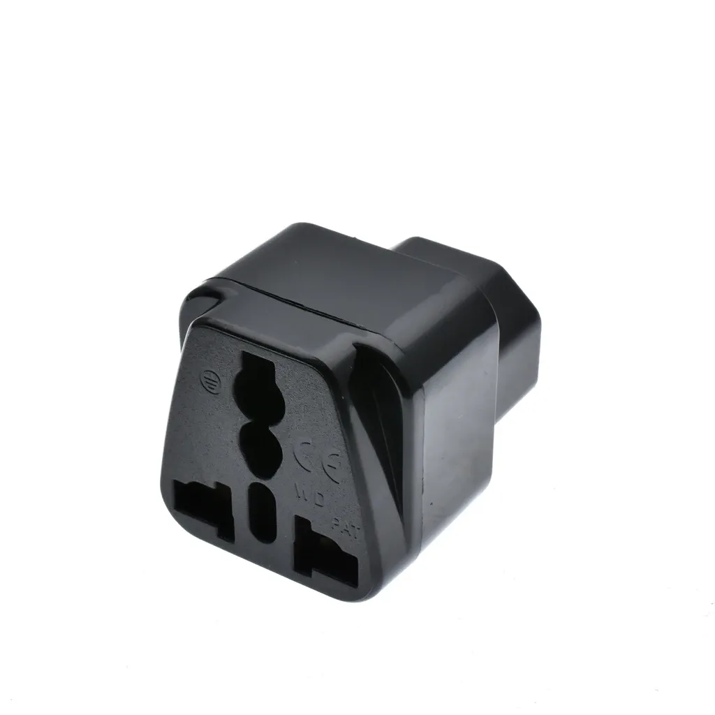 UPS IEC C14 naar universele vrouwelijke EU US UK AU C13 Socket Power Adapter AC -plug