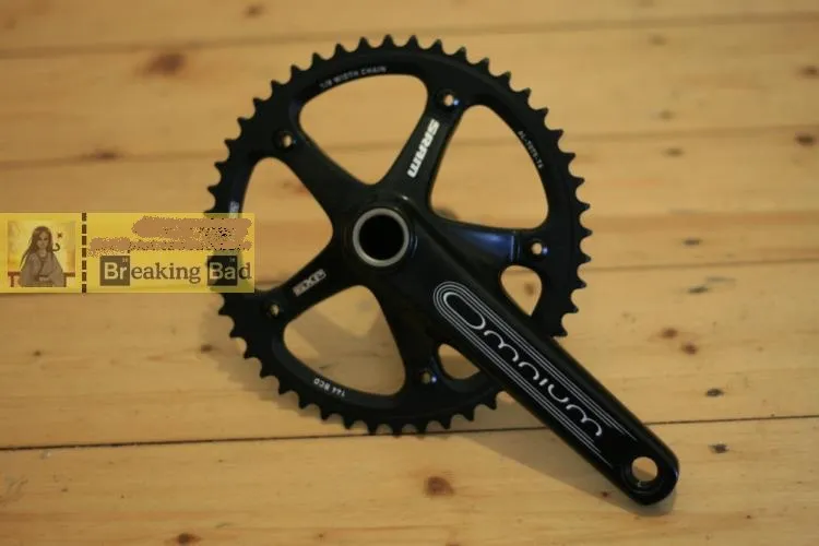 SRAM Omnium Aluminum Alloy Track Crankset Fixed Gear 48T GXP 170MM