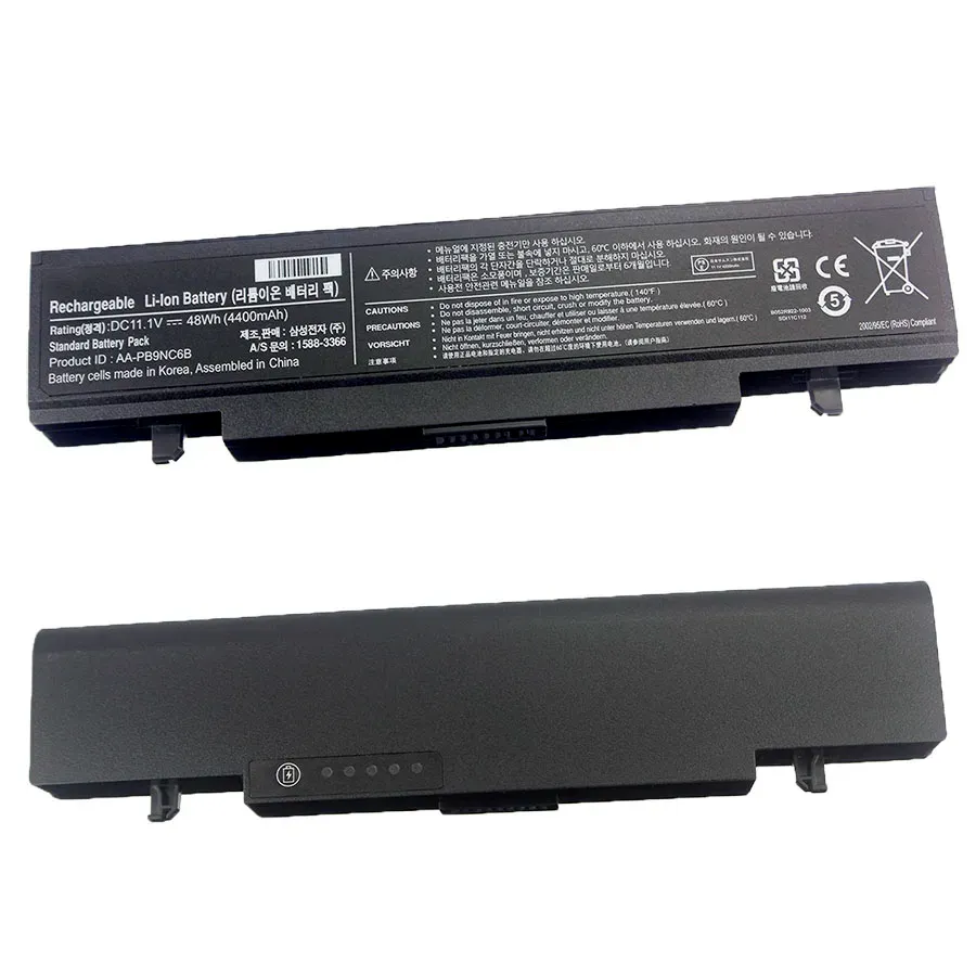 Батарея батареи для ноутбука для Samsung AAPB9NC6B AAPB9MC6B NP300V5A R505 R540 R720 R580 R530 RV515 Q430 R420 R480 RF510 RV510 NP550P5C
