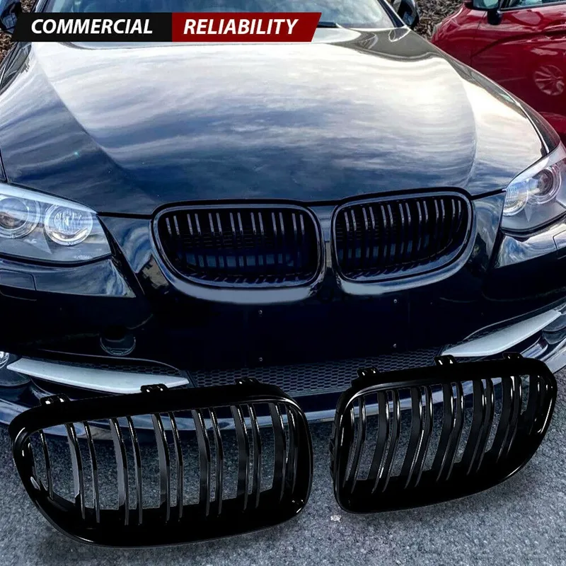 Hood Lock Plate Support Set For BMW E90 E91 325i 328i 330i 335i – Left & Right