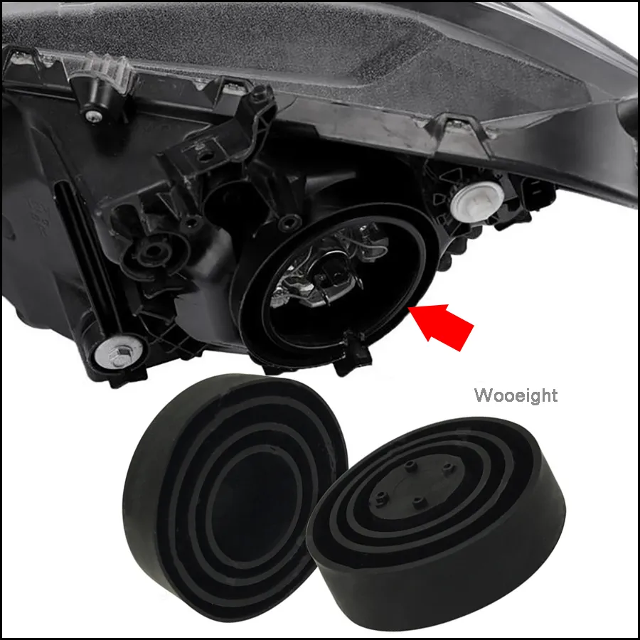 Couvercle Anti-poussière Pour Phare Mercedes Smart 451 - Référence A4518260324 - Noir Caoutchouc - Facile à Poser