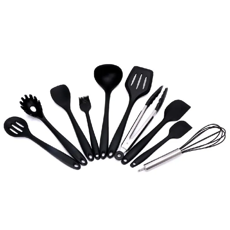 10st Veam Resitant Non-Stick Silicone Kitchen redskap Set Cooking Bakeware Set Tool For Kitchen Accessories